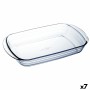 Fuente para Horno Ô Cuisine Ocuisine Vidrio Transparente Vidrio Rectangular 32 x 20 x 6 cm (7 Unidades) de Ô Cuisine, Bandeja...