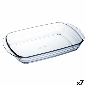 Plat de Four Ô Cuisine Ocuisine Vidrio Transparent verre Rectangulaire 32 x 20 x 6 cm (7 Unités) de Ô Cuisine, Plats à rôtir ...