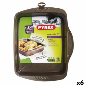 Plat de Four Pyrex Asimetria Rectangulaire Métal 30 x 24 cm (6 Unités) de Pyrex, Plats à rôtir - Réf : S2706958, Prix : 87,36...