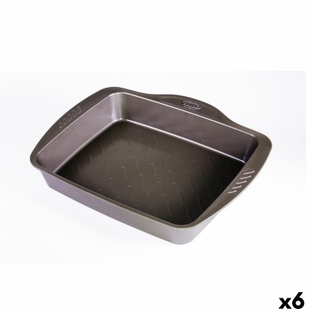 Fuente para Horno Pyrex Asimetria Rectangular Metal 6 Unidades 40 x 31 cm de Pyrex, Bandejas para horno - Ref: S2706960, Prec...