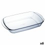 Plat de Four Ô Cuisine Ocuisine Vidrio Transparent verre Rectangulaire 40,3 x 26,3 x 7,3 cm (6 Unités) de Ô Cuisine, Plats à ...