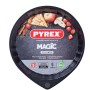 Molde para Bolos Pyrex Magic Preto Metal Plano Redondo Ø 27 cm 6 Unidades de Pyrex, Formas para quiches e tartes - Ref: S2707...