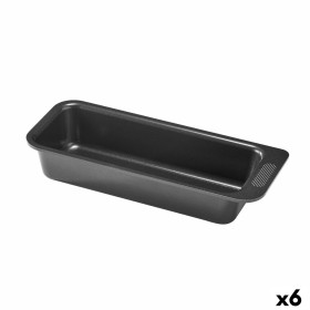 Molde para Horno Pyrex Magic Rectangular Negro Ø 26 cm (6 Unidades) de Pyrex, Moldes para pan y plumcake - Ref: S2707013, Pre...