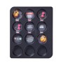 Tartlets tin Pyrex Magic Black 31 x 26 x 4 cm (6 Units) by Pyrex, Muffin & Cupcake Tins & Moulds - Ref: S2707016, Price: 82,4...