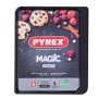 Moule pour four Pyrex Magic Noir Plat Métal 33 x 25 cm (6 Unités) de Pyrex, Moules pour gâteaux et biscuits - Réf : S2707020,...