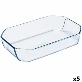 Oven Dish Pyrex Inspiration Transparent Glass Rectangular 30 x 20 x 6,45 cm (5 Units) by Pyrex, Roasting Pans - Ref: S2707028...