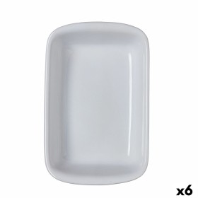 Pirofila da Forno Pyrex Supreme Bianco Ceramica Vetro temperato Rettangolare 30,2 x 20 x 7,4 cm (6 Unità) di Pyrex, Rostiere ...