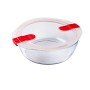 Hermetic Lunch Box Pyrex Cook&heat 26 x 23 x 8 cm 2,3 L Red Glass (6 Units) by Pyrex, Food storage - Ref: S2707054, Price: 92...