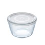 Fiambrera Redonda con Tapa Pyrex Cook & Freeze 1,1 L 15 x 15 x 10 cm Transparente Silicona Vidrio (4 Unidades) de Pyrex, Alma...