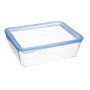 Boîte à lunch hermétique Pyrex Pure Glass Transparent verre (800 ml) (6 Unités) de Pyrex, Stockage des aliments - Réf : S2707...