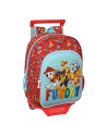 Trolley per la Scuola The Paw Patrol Funday Rosso Azzurro Chiaro (26 x 34 x 11 cm) da The Paw Patrol, Zainetti per bambini - ...