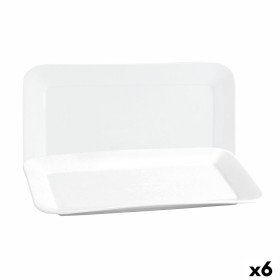 Kochschüssel Weiß Glas 25 x 2 x 19 cm (24 Stück) | Tienda24 - Global Online Shop Tienda24.eu