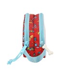 Mochila Escolar Baby Shark 3D Azul 22 x 27 x 10 cm