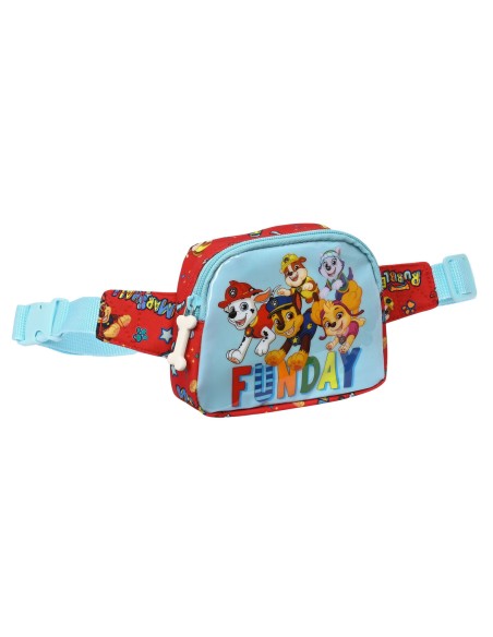 Gürteltasche The Paw Patrol Funday 14 x 11 x 4 cm Rot Hellblau | Tienda24 Tienda24.eu