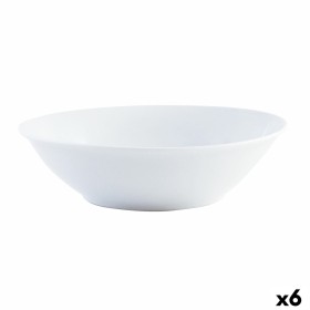 Salad Bowl Quid Basic Ceramic White (23 cm) (6 Units) by Quid, Bowls and large cups - Ref: S2707598, Price: 26,05 €, Discount: %