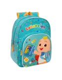 Mochila Infantil CoComelon Back to class Azul claro (26 x 34 x 11 cm) | Tienda24 Tienda24.eu