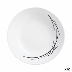 Deep Plate Arcopal Domitille Bicoloured Glass (20 cm) (12 Units) by Arcopal, Plates and dishes - Ref: S2707690, Price: 24,18 ...