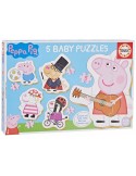 Set de 5 Puzzles Peppa Pig Baby | Tienda24 Tienda24.eu