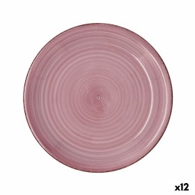 Plato Llano Quid Vita Peoni Cerámica Rosa Ø 27 cm (12 Unidades) de Quid, Platos y fuentes - Ref: S2707708, Precio: 40,55 €, D...