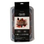 Molde para o Forno Quid Sweet Grey Preto Metal 36 x 23 x 4,5 cm Com tampa (4 Unidades) de Quid, Formas para pão e plumcake - ...