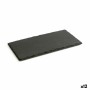 Plateau en Céramique Effet Ardoise Quid Gastro Fun Noir (32 x 17 cm) (12 Unités) de Quid, Plats et plateaux - Réf : S2707868,...