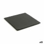 Slate Effect Ceramic Tray Quid Gastro Fun Black (30 x 30 cm) (12 Units) | Tienda24 - Global Online Shop Tienda24.eu