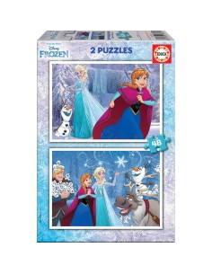 Puzzle Frozen 2 Educa (100 pcs) | Tienda24 Tienda24.eu