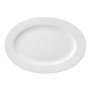 Prato de Jantar Ariane Prime Oval Branco Cerâmica 38 x 25 cm (6 Unidades) de Ariane, Pratos e fontes - Ref: S2707910, Preço: ...