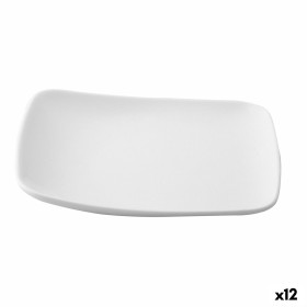 Flat plate Quid Mar de Viento Transparent Glass (Ø 32 cm) (Pack 6x) | Tienda24 - Global Online Shop Tienda24.eu