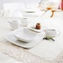 Bowl Ariane Vital Squared Ceramic White (Ø 14 cm) (6 Units) by Ariane, Bowls and large cups - Ref: S2707928, Price: 29,97 €, ...