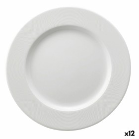 Plato Llano Ariane Orba Cerámica Blanco (Ø 27 cm) (12 Unidades) de Ariane, Platos y fuentes - Ref: S2707936, Precio: 59,93 €,...