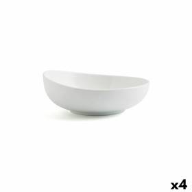 Insalatiera Bidasoa Fosil Nero Ceramica 25,4 x 25,4 x 5,2 cm (6 Unità) | Tienda24 - Global Online Shop Tienda24.eu