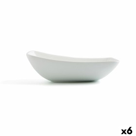 Tigela Ariane Vital Retangular Cerâmica Branco (24 cm) (6 Unidades) de Ariane, Travessas e taças - Ref: S2707959, Preço: 96,5...