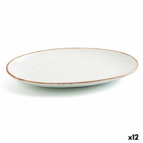 Serving Platter Ariane Terra Oval Ceramic Beige (Ø 26 cm) (12 Units) by Ariane, Plates and dishes - Ref: S2707965, Price: 160...