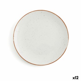 Prato de Jantar Ariane Terra Bege Cerâmica Ø 21 cm (12 Unidades) de Ariane, Pratos e fontes - Ref: S2707979, Preço: 73,70 €, ...