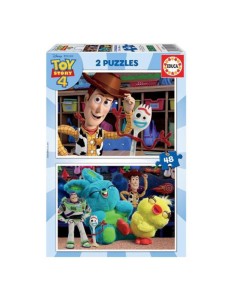 2-Puzzle Set Toy Story Ready to play 48 Pieces 28 x 20 cm by Toy Story, Jigsaws - Ref: S4307755, Price: €13.10, Discount: %