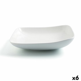 Assiette creuse Ariane Vital Carré Céramique Blanc (Ø 21 cm) (6 Unités) de Ariane, Plats et plateaux - Réf : S2707983, Prix :...