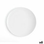 Flat plate Ariane Coupe Ceramic White (Ø 31 cm) (6 Units) | Tienda24 - Global Online Shop Tienda24.eu