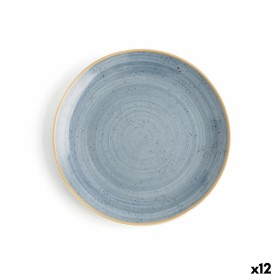 Ensemble à apértif DKD Home Decor Bleu Naturel Bambou Grès méditerranéen 19,7 x 19,7 x 1 cm (5 pcs) | Tienda24 - Global Online Shop Tienda24.eu