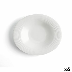 bandeja de aperitivos DKD Home Decor Azul Branco 35 x 35 x 5 cm Madeira MDF (2 Unidades) | Tienda24 - Global Online Shop Tienda24.eu