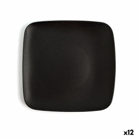 Piatto da pranzo Ariane Antracita Quadrato Nero Ceramica 20 cm (12 Unità) di Ariane, Piatti e teglie - Rif: S2708009, Prezzo:...