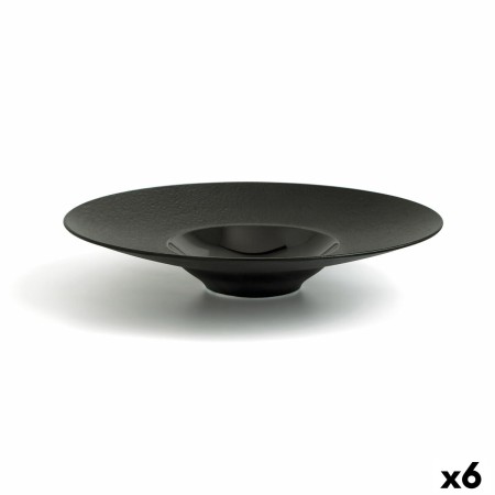 Deep Plate Ariane Gourmet Ceramic Black (Ø 28 cm) (6 Units) by Ariane, Plates and dishes - Ref: S2708011, Price: 74,50 €, Dis...