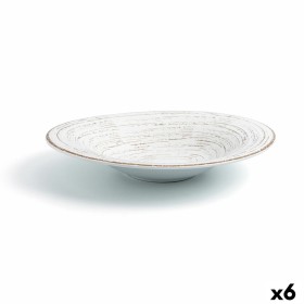 Assiette creuse Ariane Tornado White Céramique Bicolore Ø 29 cm (6 Unités) de Ariane, Plats et plateaux - Réf : S2708028, Pri...