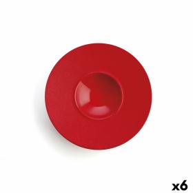 Deep Plate Ariane Antracita Ceramic Red (Ø 28 cm) (6 Units) by Ariane, Plates and dishes - Ref: S2708041, Price: 68,55 €, Dis...