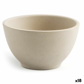 Bol Quid Mineral Céramique Beige (9 x 5 cm) (18 Unités) de Quid, Bols et tasses - Réf : S2708274, Prix : 88,79 €, Remise : %