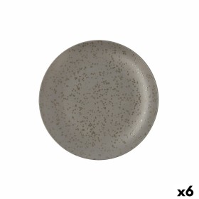 Plato Llano Ariane Oxide Cerámica Gris (Ø 24 cm) (6 Unidades) de Ariane, Platos y fuentes - Ref: S2708360, Precio: 31,38 €, D...