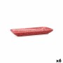 Teglia da Cucina Ariane Oxide Ceramica Rosso (28 x 14 cm) (6 Unità) di Ariane, Piatti e teglie - Rif: S2708374, Prezzo: 69,68...