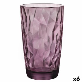 Bicchiere Bormioli Rocco Diamond Viola Vetro (470 ml) (6 Unità) di Bormioli Rocco, Tumbler - Rif: S2708763, Prezzo: 13,06 €, ...