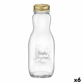 Bottle Bormioli Rocco Quattro Stagioni Transparent Glass 1 L (6 Units) by Bormioli Rocco, Sake Pots & Sets - Ref: S2708770, P...