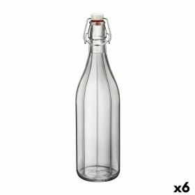 Botella Bormioli Rocco Oxford Transparente Vidrio (1 L) (6 Unidades) de Bormioli Rocco, Botellas y juegos de sake - Ref: S270...